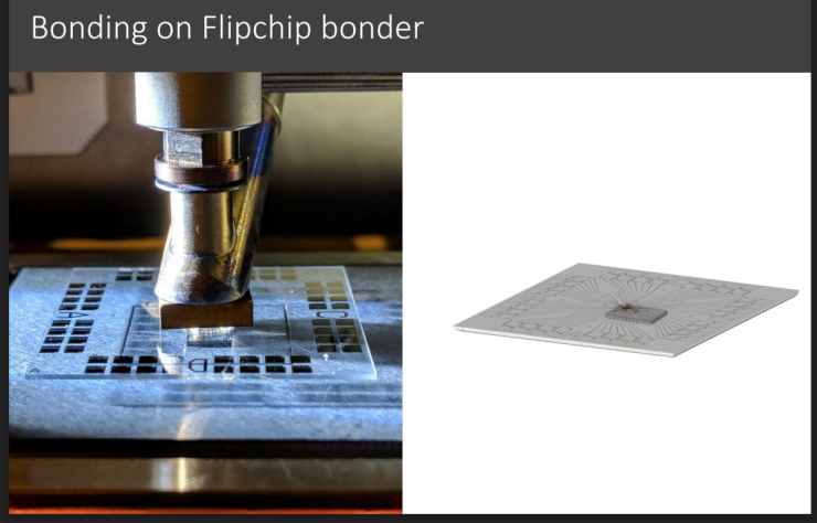 Image of bonder and chip